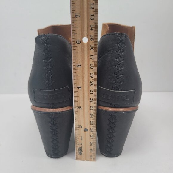 Sorel Nadia Women's Brown Heeled Open Toe Boots NL2843-224 US Size 9.5 - Picture 7 of 9